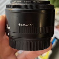 Объектив canon 50mm 1.8