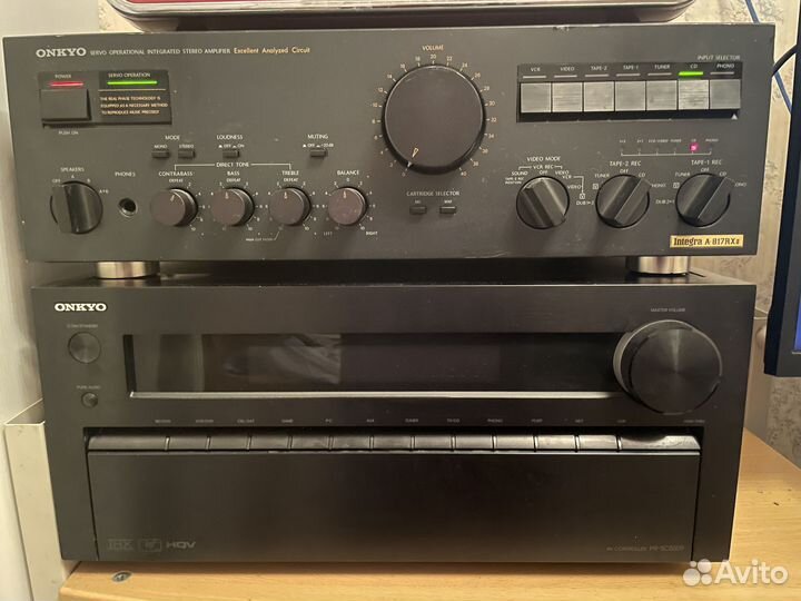 Японский усилитель Onkyo Integra A-817 RX II