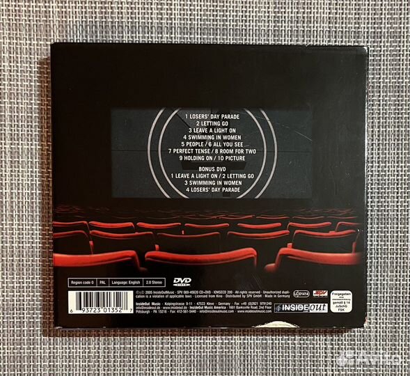 Kino - Picture CD+DVD Germany Digipack