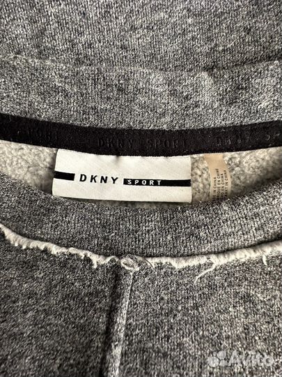 Женская удлиненная толстовка dkny, размер S