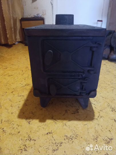Печь чугунная буржуйка СССР
