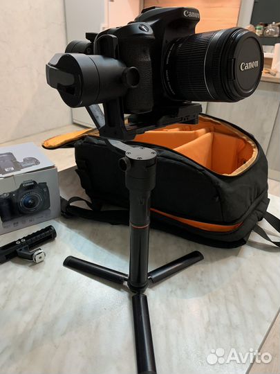 Canon 70d + moza AirCross