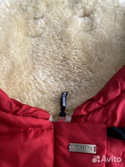 Меховой конверт из овчины в коляску Mansita