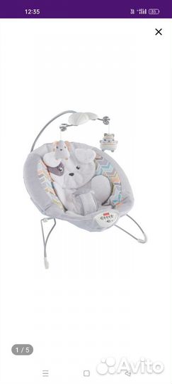 Шезлонг fisher price