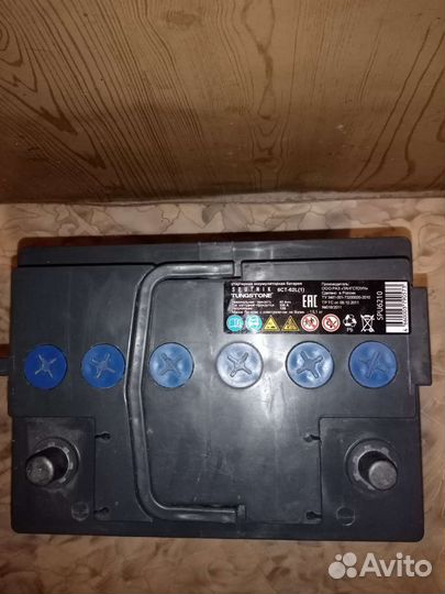 Аккумулятор sputnik tungstone 6ct-62L, полный