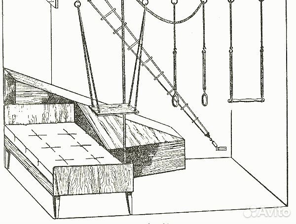 Спортивный комплекс комнатный из нержавейки