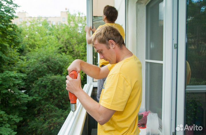 Остекление балконов и лоджий