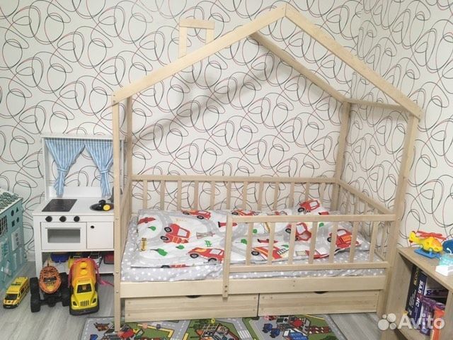 Детская кровать домик новая