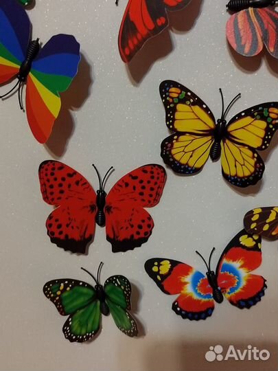 Магнитики бабочки