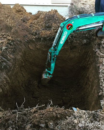 Услуги мини экскаватора