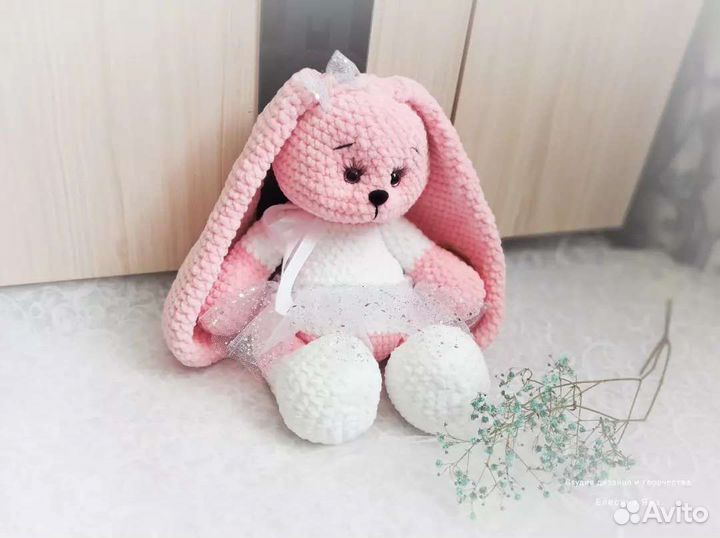 Зайка ручная работа