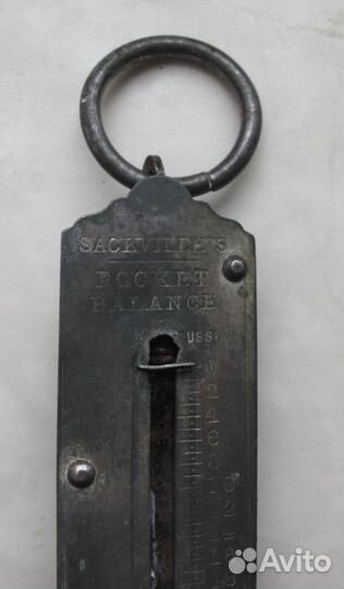 Английский безмен конец 19 или начало 20 века