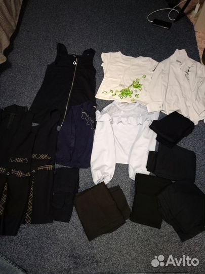 Вещи пакетом на девочку