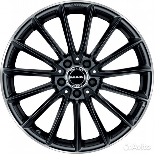 MAK Komet 8x18 5/112 ет43 d66,6 black mirror