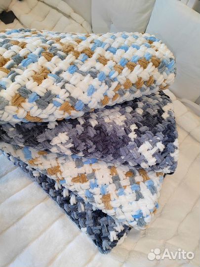 Пледы детские puffy, цвета разные