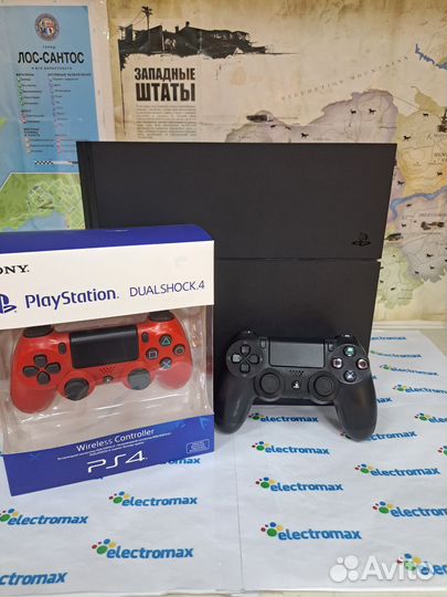 Ps4 1tb прошитая 9.00