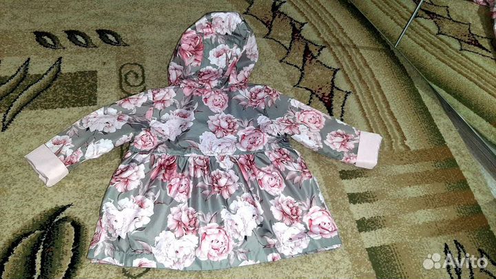 Плащ для девочки 92