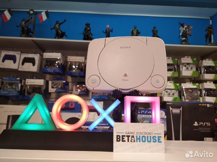 Sony Playstation 1 Slim в отличном состоянии