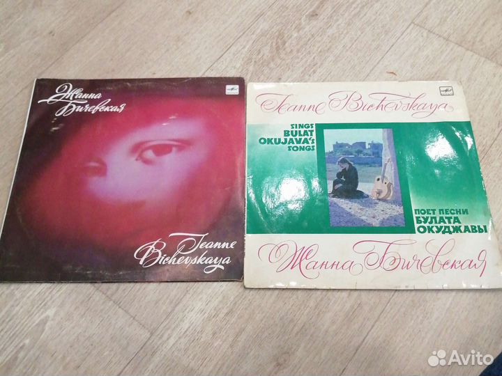 Виниловые пластинка Жанна Бичевская
