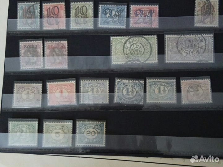 Марки Нидерланды и колонии