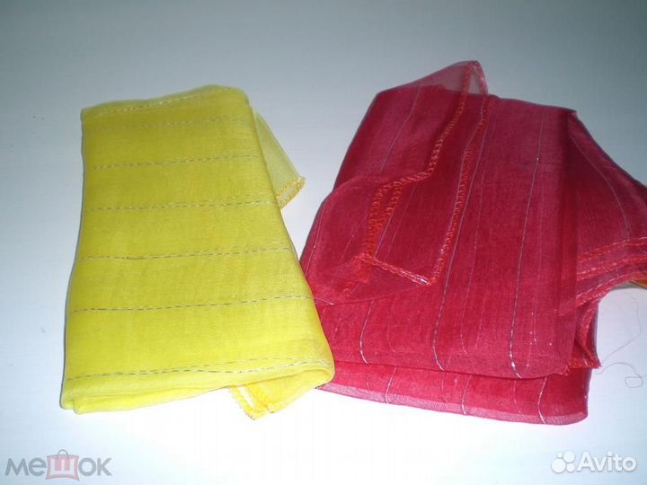 Платки газовые. СССР. Японский, шерсть.Новые