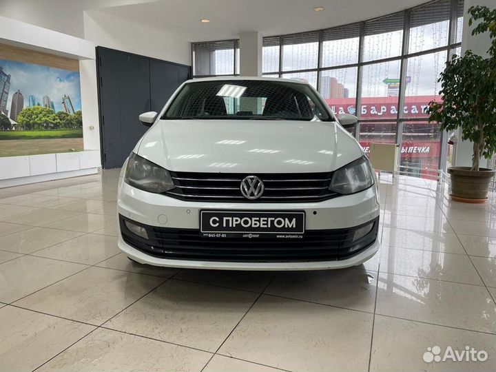 Volkswagen Polo 1.6 AT, 2018, 193 990 км