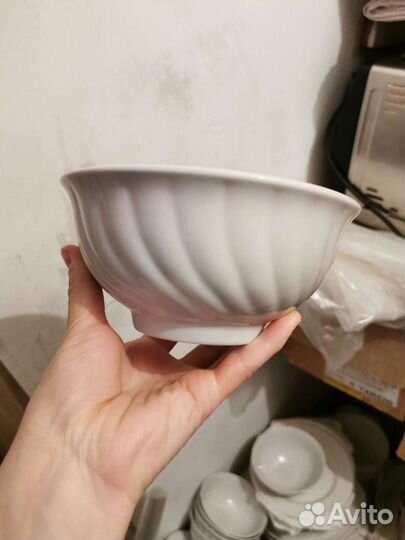 Глубокие суповые тарелки 6 штук