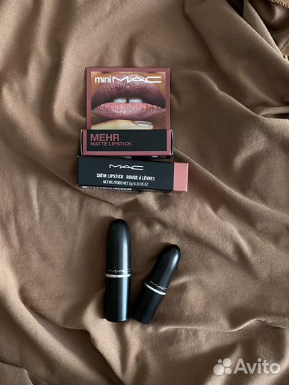 Новые помады Mac оригинал Faux Mehr