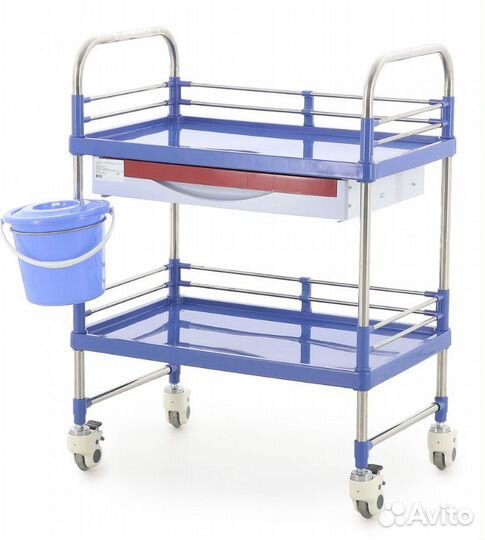 Тележка медицинская сз тм-017ан-00