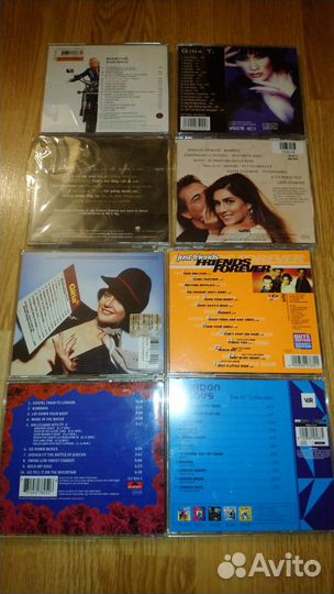 CD Диски. Альбомы. Танцевальная музыка 80-90х