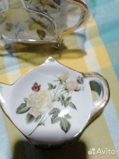 Набор блюдец-подставок для чайных пакетиков