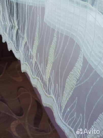 Комплект шторы и тюль бу