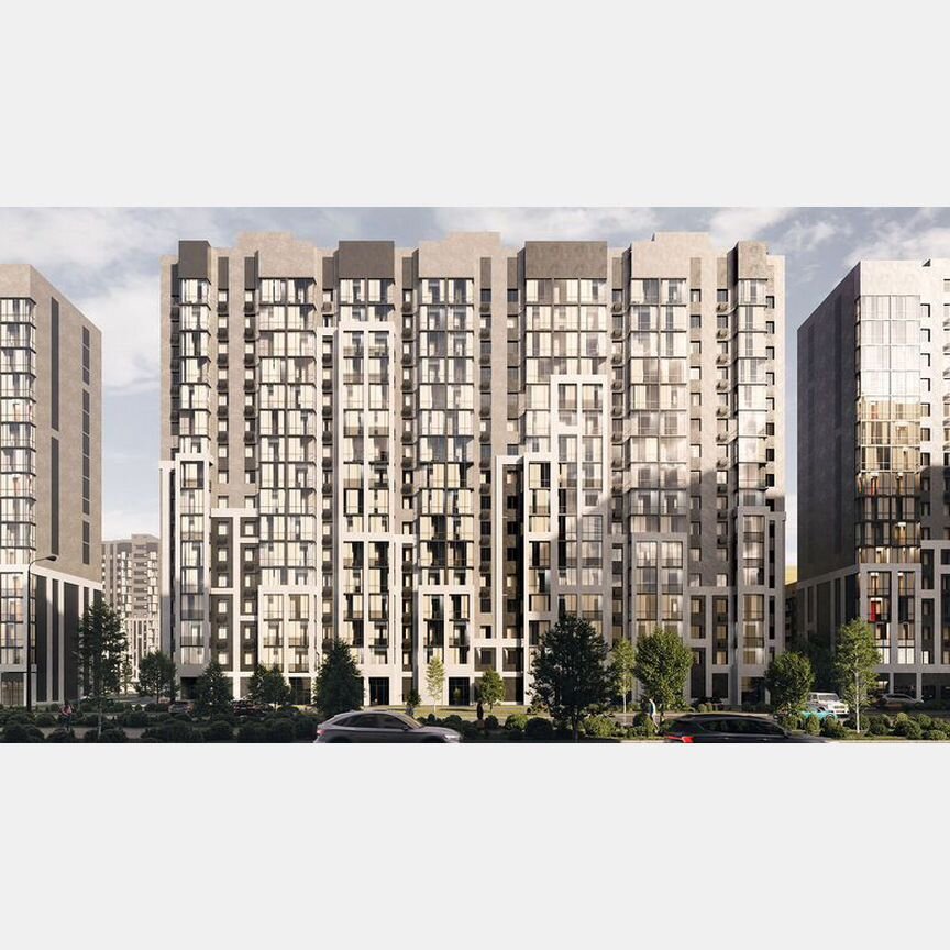 1-к. квартира, 35,1 м², 3/15 эт.
