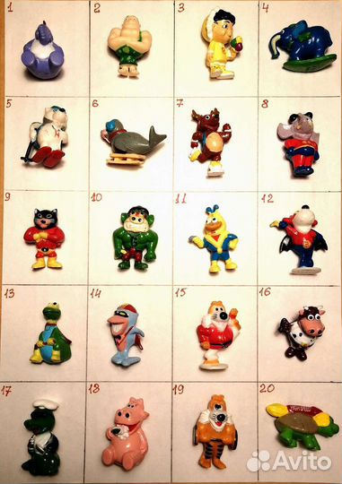 Коллекционные игрушки не киндер