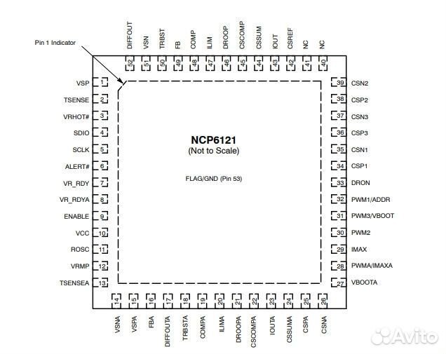 Микросхема NCP6121
