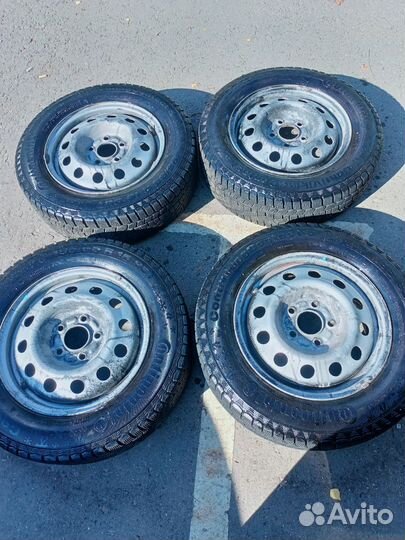 Зимняя резина r15 Continental, комплект