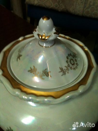 Чайник,сахарница, молочник от сервиза Веймар гдр