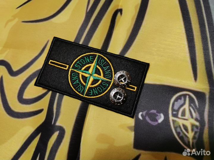 Флаг Stone Island + шеврон