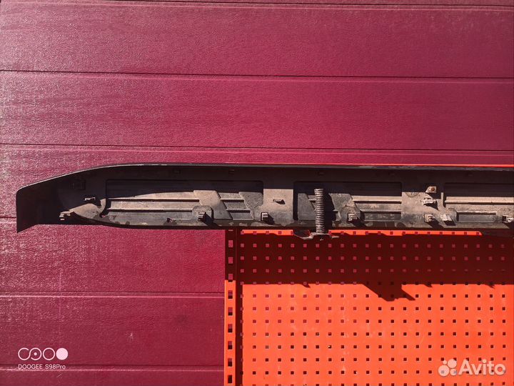 Накладка на порог Toyota land cruiser Prado 120