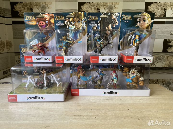 Amiibo Фигурки The Legend Of Zelda (Европа, Новые)