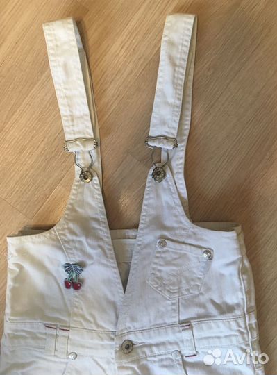 Джинсовый комбинезон для девочки 8-10 лет