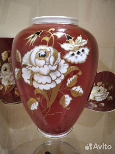 Ваза фарфор Wallendorf Германия - 24 см