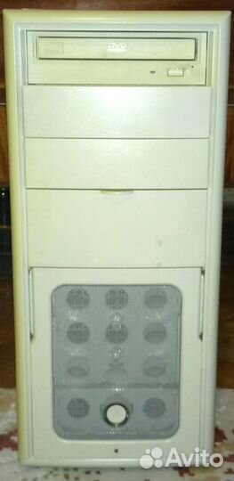 Компьютерный корпус Midi Tower с блоком питания