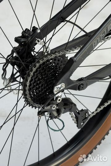 Двухподвес Timetry на Deore вилка SR Suntour X1