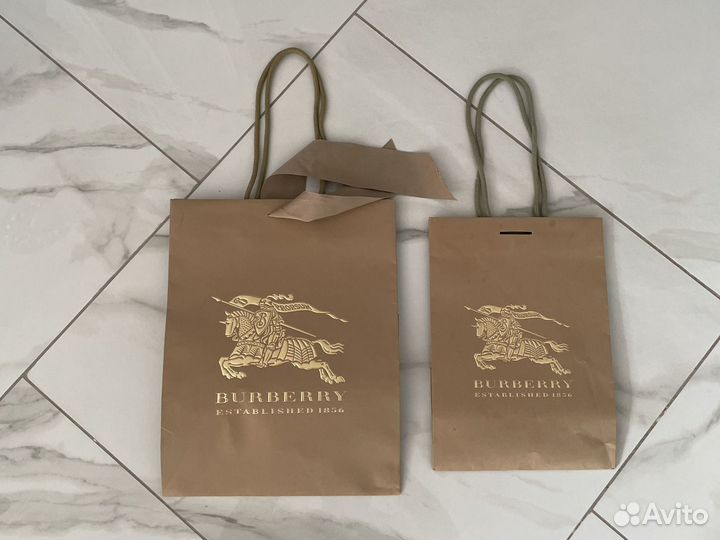 Пакеты Burberry