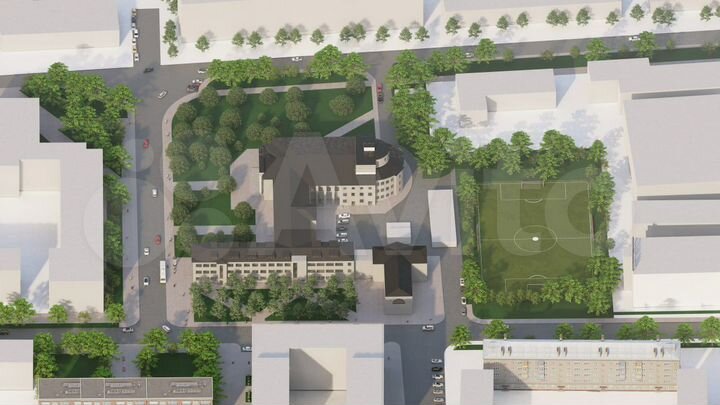 Концертный зал, 3100 м²