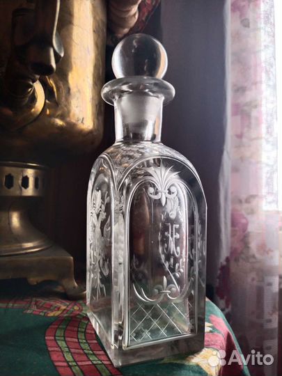 Штоф коронация Николай 2 второй 19 век Шехтель