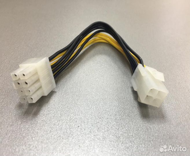 Переходник для питания материнских плат CPU 4pin-8