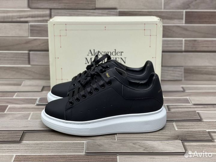 Кроссовки Alexander McQueen Black White (36-45)