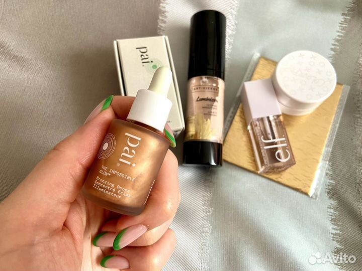 Бронзер Pai, тени Elf, Colourpop